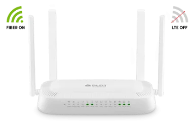 Fiber as PRIMARY connectivity. WIS is on standby.